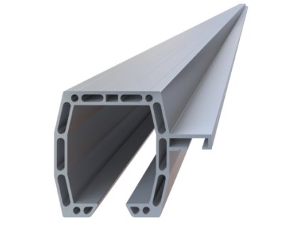 C-profil 95x100mm - přírodní hliník bez povrchové úpravy