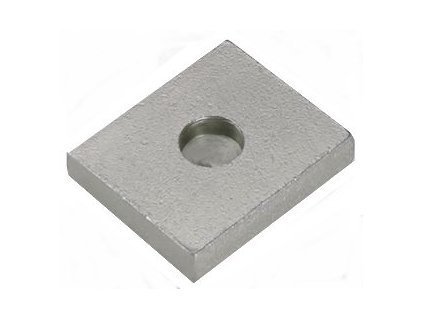 INOX Svařovací deska pro otočný závěs