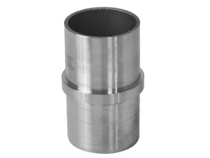 Silová spojka z nerezové oceli pro spojení dvou trubek ⌀42,4x2mm, AISI304, abrazivní