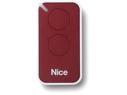 NICE Era Inti INTI2R -<br>dvoukanálové dálkové ovládání pohonů NICE<br>červená