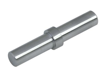 Vnitřní spojka z nerezové oceli, přímá, pro spojení dvou trubek ⌀12 mm, AISI304, abrazivní