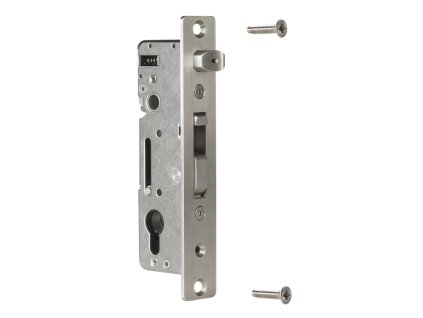 LOCINOX Nerezový hákový zámek, odskok 35 mm, vrub 52 mm, rozteč 92 mm, H-METAL-WB