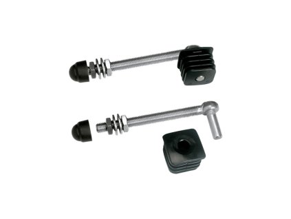 LOCINOX Nerezový závěs pro branku s polyamidovou zátkou, 1 pár GBM12-