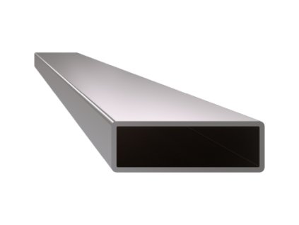 Uzavřený profil 60x20x2mm, nerezový