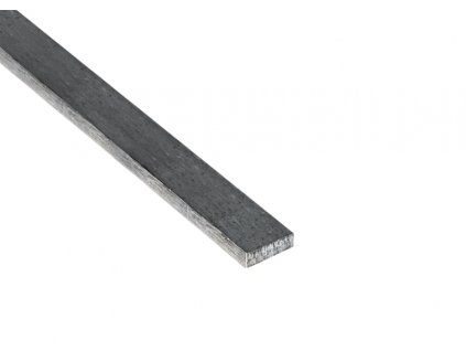 Plochá tyč z nerezové oceli 15x5 mm (páskovaná), kartáčovaná nerezová ocel
