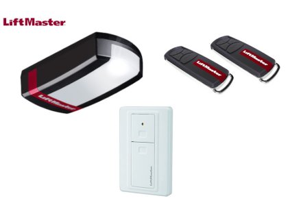 LiftMaster LM100EVF - otevírání garážových vrat se 2 pohony a nástěnným tlačítkem , 1000N