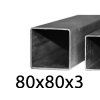 Joklový profil 80x80x3, černý