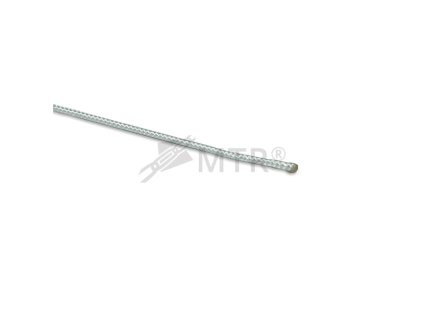 PES slepá šnúra 12ks biela 1,4mm