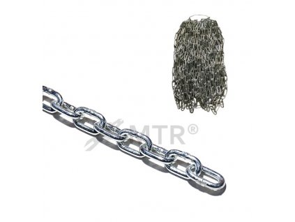 Krátka reťaz DIN 766 20 mm Zn (zväzok)