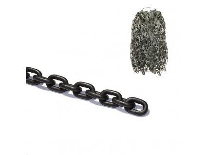 Krátka reťaz DIN 766 13 mm leštená (zväzok)