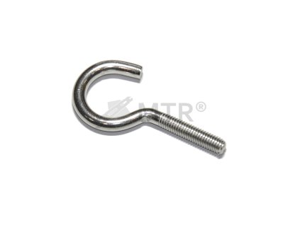Závitový hák M8x80 mm z nehrdzavejúcej ocele A2