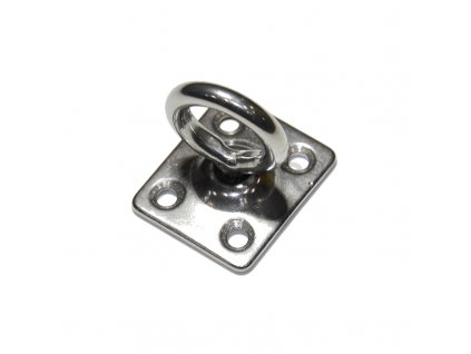 Doska s otočným okom 6x35x40 mm z nehrdzavejúcej ocele A2