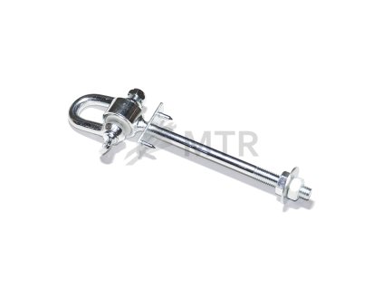 Výkyvný hák so závesom typu D+ M12x160mm Zn