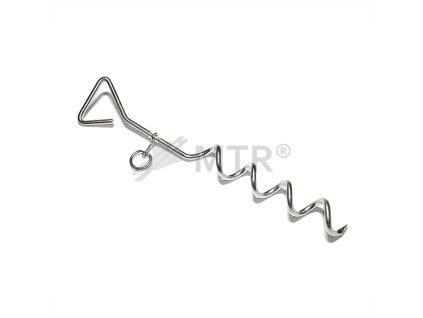 Špirálová kotva 8x405 mm z nehrdzavejúcej ocele A4