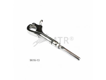 Nožnice Pelikan s lisovacou koncovkou I.13x3x122mm z nehrdzavejúcej ocele A4