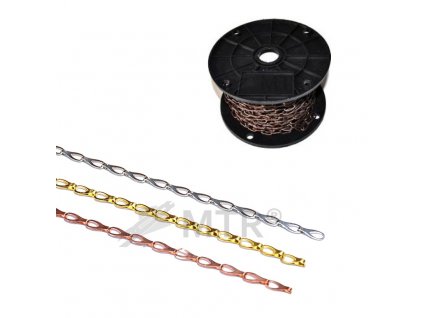Reťaz 1,9 mm pozinkovaná (vo zvitku)
