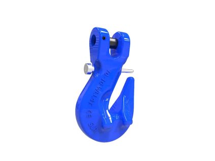 Skracovací hák s vidlicou a zámkom HZV, trieda 10, 6,7 t