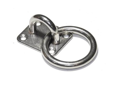 Kotviaca doska s okom a krúžkom Zn