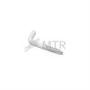 Svorka so skrutkou 60x4,5 mm biely lak
