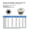 Oceľové lano DIN 3055 (6x7M-FC) 5mm Zn (1000m)