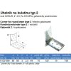 Uholník typu 2 80x80 mm