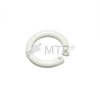 Krúžok otvárací plast 15 mm biely ABS