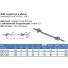 Rozperný hák s okom 200 mm z nehrdzavejúcej ocele A2