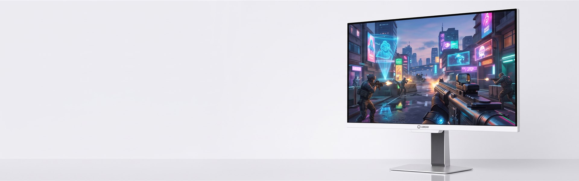 LORGAR 25LP1 Pro 24,5" 1920×1080 400Hz Bílá