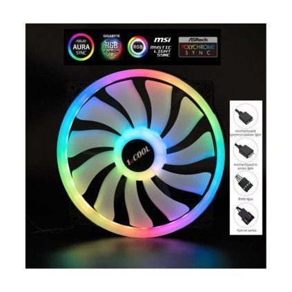1stCOOL Aura EVO Ring ARGB PWM 20cm