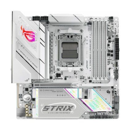 ASUS ROG Strix B850-G Gaming WiFi mATX White