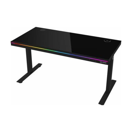 LORGAR Desk Elite 90 Glass 140 cm