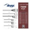 Akyga Basic Black Edition AK-B1-700BE 700W 80 PLUS