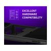 LORGAR Desk Elite 90 Series 140×67,5 cm RGB