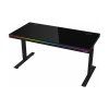 LORGAR Desk Elite 90 Glass 140 cm