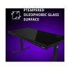 LORGAR Desk Elite 90 Glass 140 cm
