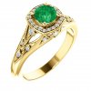 smaragdový prsteň 123832