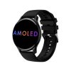 ForceOne HK89 okosóra AMOLED 1.43"-es kijelzővel, BT hívás támogatással, egészségügyi monitorozással, always on kijelzővel, férfiaknak és nőknek egyaránt, nyomon követésre, fitnessre és sportra tervezve.