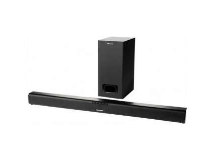 14030 sharp ht sbw110 2 1 slim soundbar system