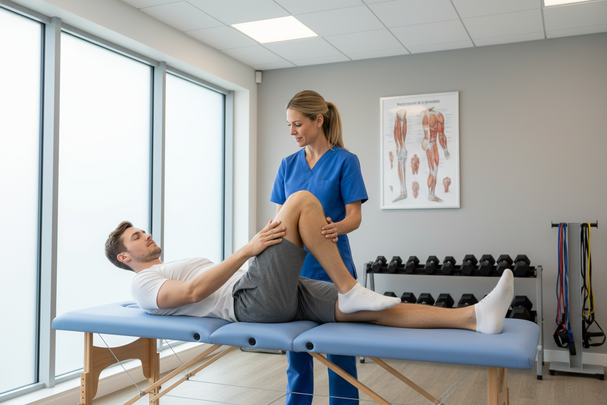 Fázy rehabilitácie natiahnutého svalu