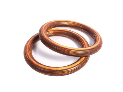 501 gymnasticke kruhy drevene odtien teak