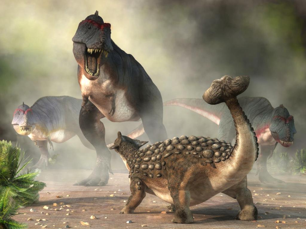 ankylosaurus-vs-Tyrannosaurus-rex