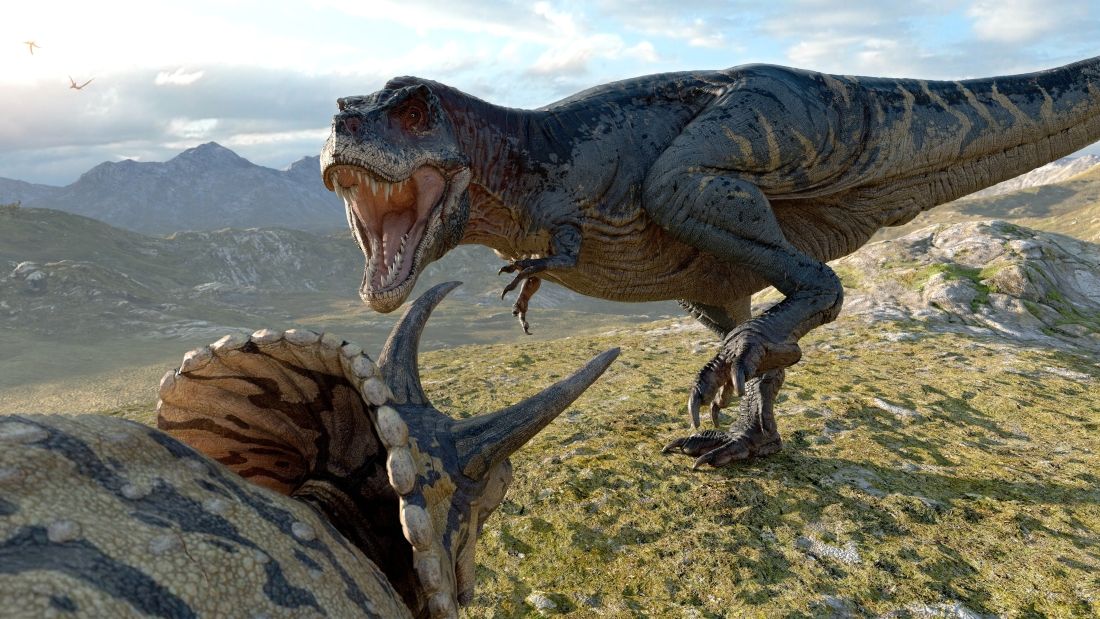 tyrannosaurus-a-triceratops