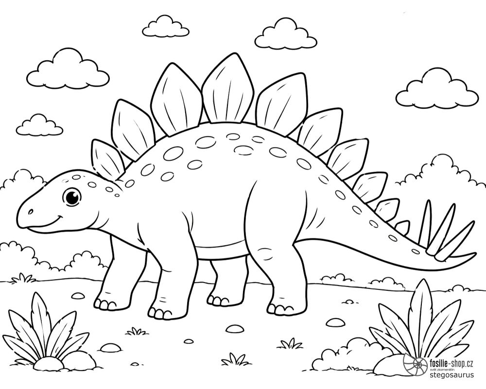 stegosaurus-dinosaurus-omalovanka-tisk