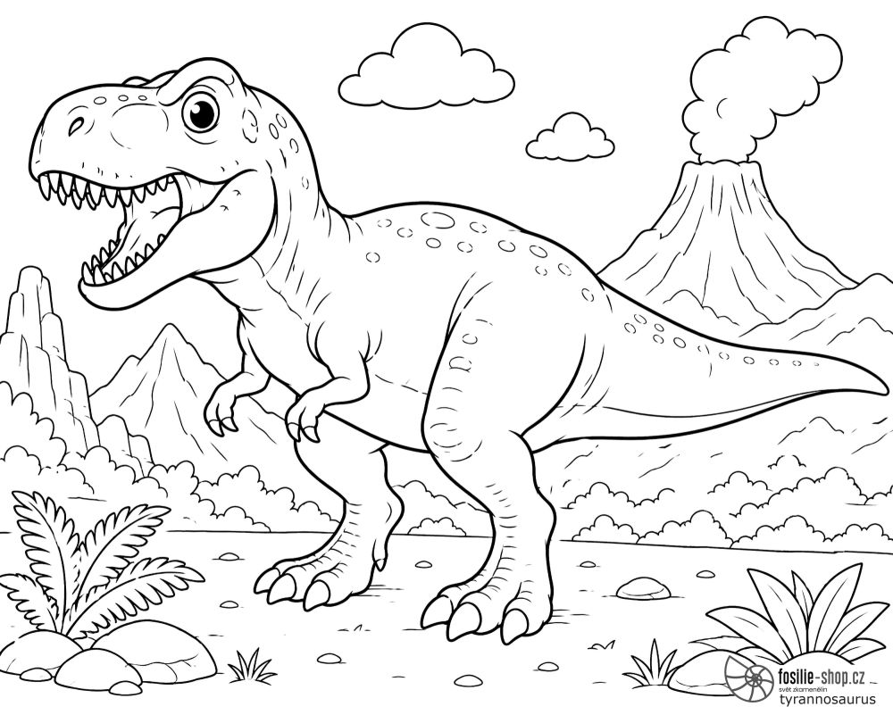 t-rex-dinosaurus-k-vytisteni