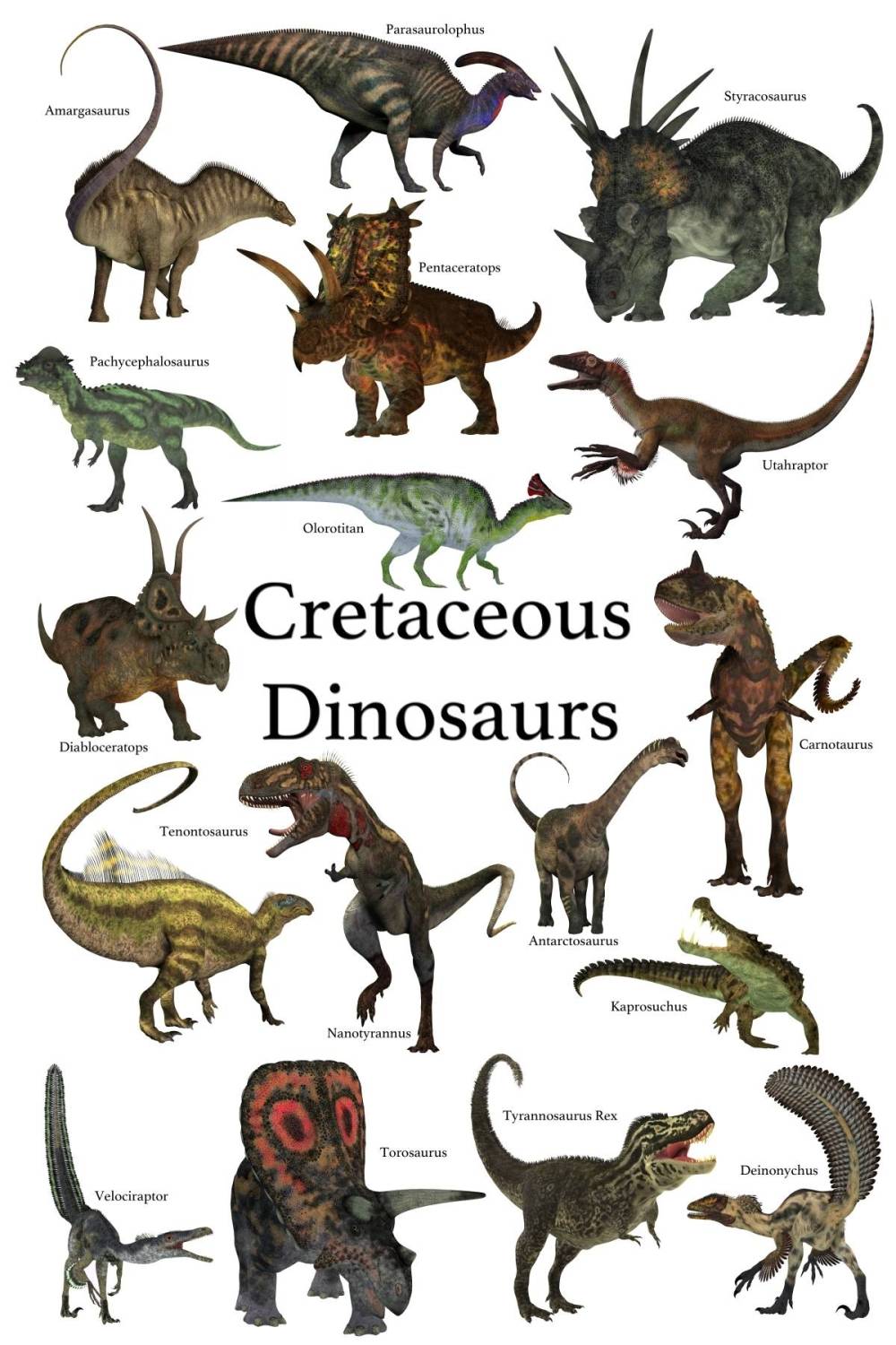 cretaceous-dinosaurus