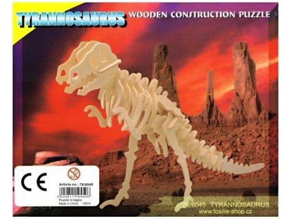 3D puzzle - dinosauři: Tyrannosaurus