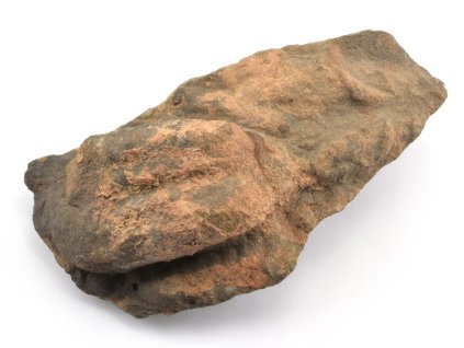 Ichnofosilie Rusophycus s typickými paralelními stopami trilobitů.