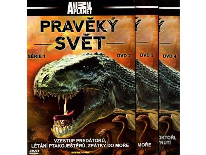 Pravěký svět, série 1- neúplná kolekce 3 DVD