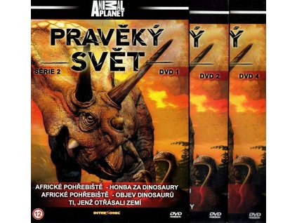 Pravěký svět, série 2- neúplná kolekce 3 DVD