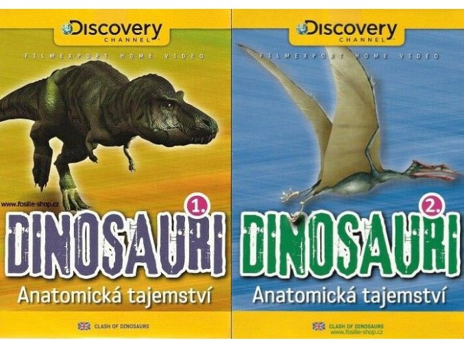 Dinosauři - Anatomická tajemství (2 DVD)